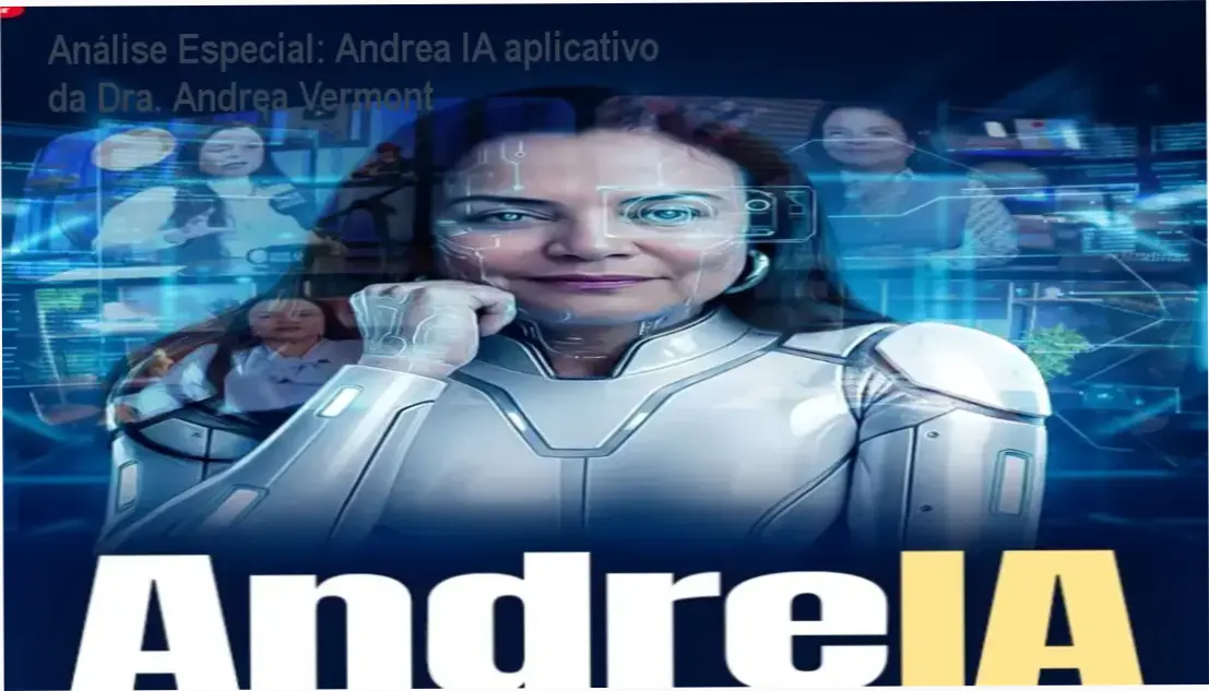 Análise Especial: Andrea IA aplicativo da Dra. Andrea Vermont 1 https://cursoss.com.br/andrea-ia-aplicativo-da-dra-andrea-vermont-11/ Capa informativa sobre o tema Andrea IA aplicativo da Dra. Andrea Vermont