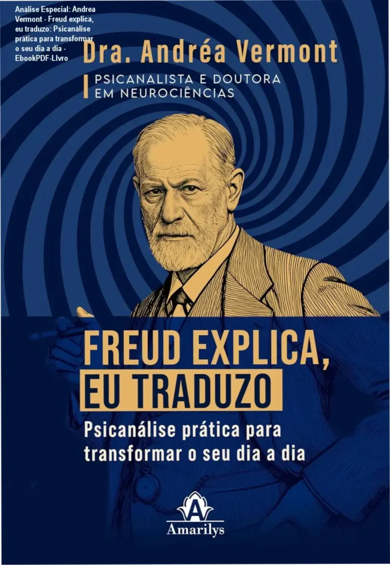 Capa informativa sobre o tema Andrea Vermont - Freud explica, eu traduzo: Psicanálise prática para transformar o seu dia a dia - EbookPDF-LIvro