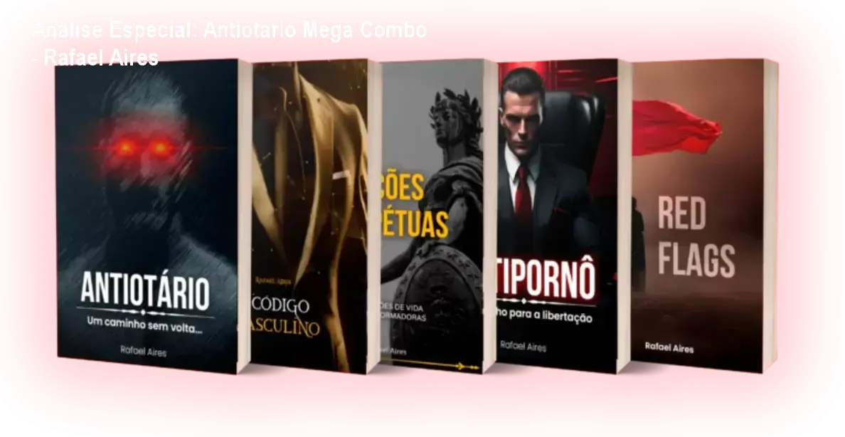 Capa informativa sobre o tema Antiotário Mega Combo - Rafael Aires