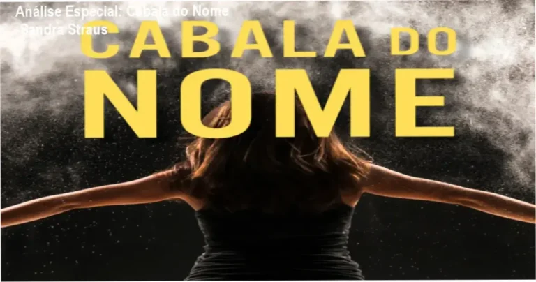 Capa informativa sobre o tema Cabala do Nome -Sandra Straus
