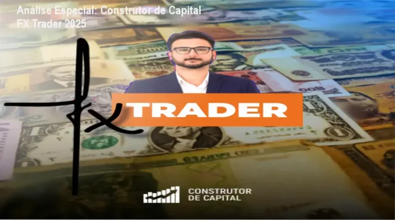 Capa informativa sobre o tema Construtor de Capital FX Trader 2025