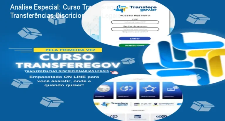 Análise Especial: Curso Transferegov - Transferências Discricionárias Legais 2 https://cursoss.com.br/metido-de-terno-e-gravata-romance-contemporaneo/ Capa informativa sobre o tema Curso Transferegov - Transferências Discricionárias Legais