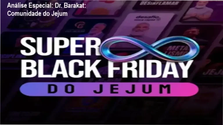 Análise Especial: Dr. Barakat: Comunidade do Jejum 2 https://cursoss.com.br/curso-julia-santos/ Capa informativa sobre o tema Dr. Barakat: Comunidade do Jejum