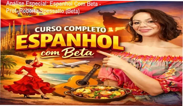 Capa informativa sobre o tema Espanhol Com Beta - Prof. Roberta Spessatto (Beta)