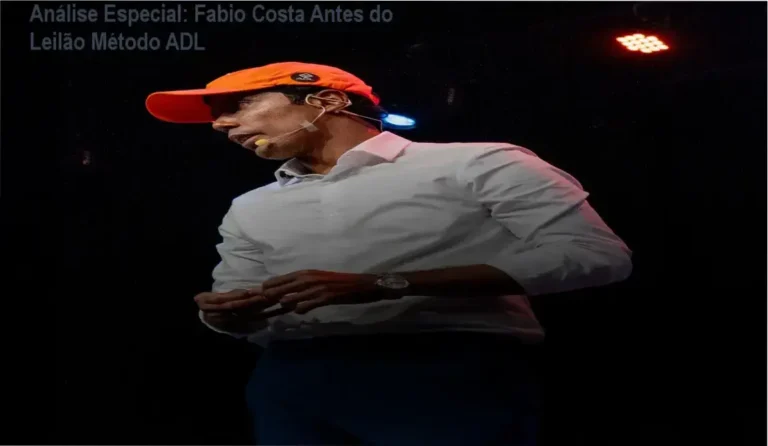 Capa informativa sobre o tema Fabio Costa Antes do Leilão Método ADL