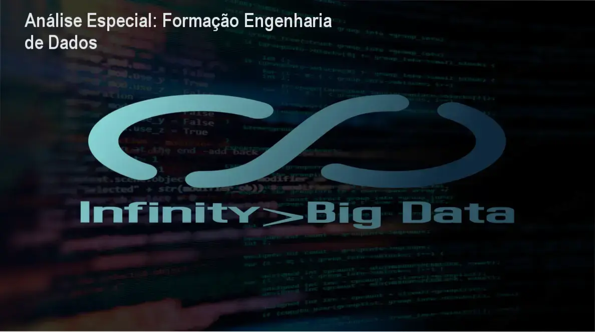 Capa informativa sobre o tema Formação Engenharia de Dados