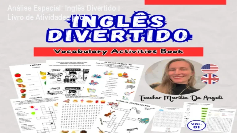 Análise Especial: Inglês Divertido – Livro de Atividades | Vol. 1 2 https://cursoss.com.br/curso-preparatorio-educacao/ Capa informativa sobre o tema Inglês Divertido – Livro de Atividades | Vol. 1
