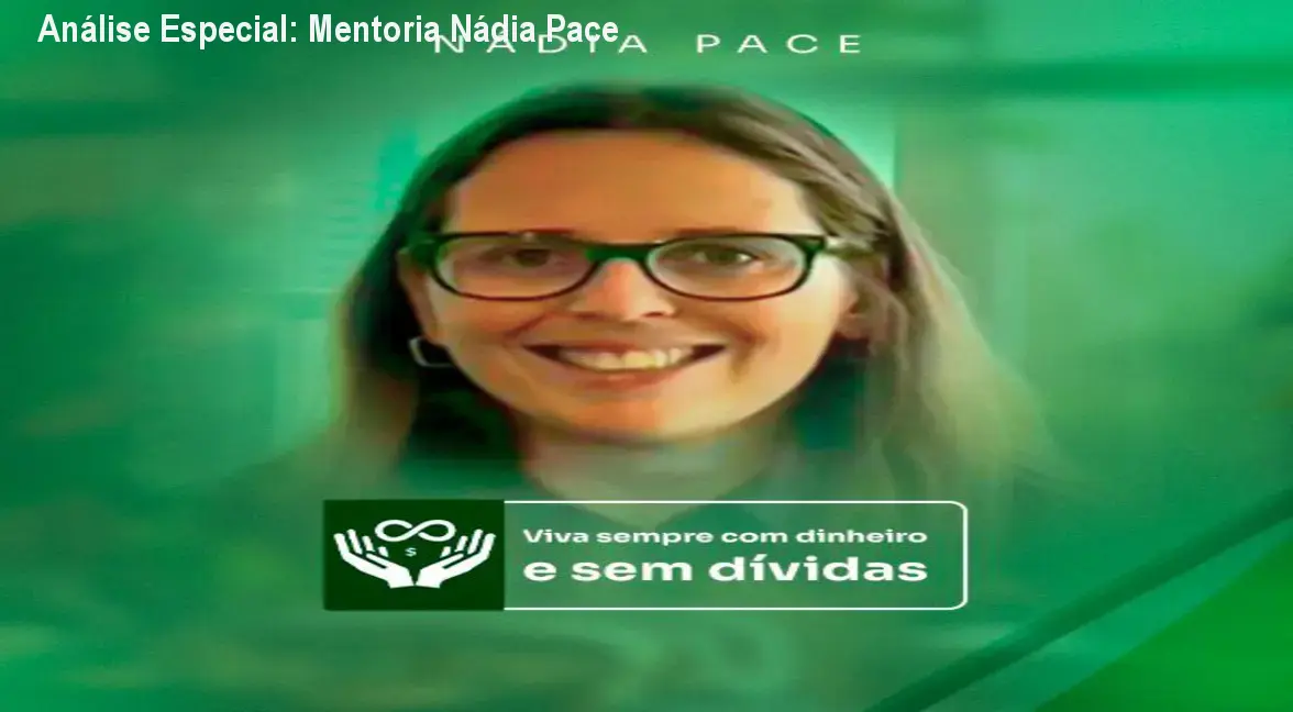 Capa informativa sobre o tema Mentoria Nádia Pace