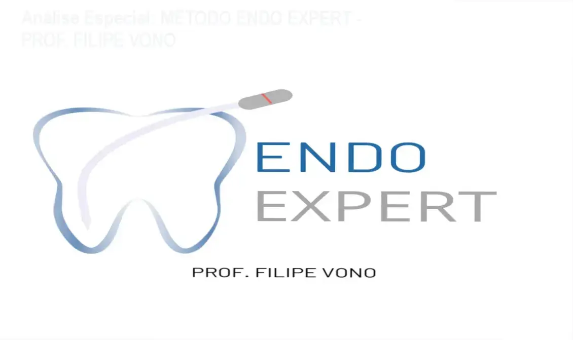 Capa informativa sobre o tema MÉTODO ENDO EXPERT - PROF. FILIPE VONO