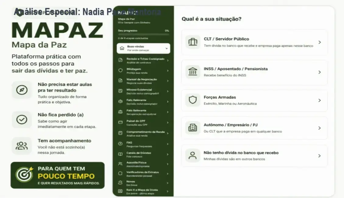 Análise Especial: Nadia Pace Mentoria 1 https://cursoss.com.br/nadia-pace-mentoria-2/ Capa informativa sobre o tema Nadia Pace Mentoria