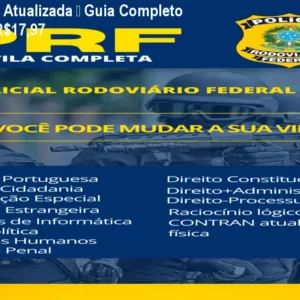 Apostila PRF Atualizada – Guia Completo por Apenas R$17,97