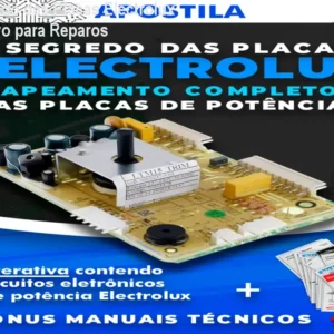 Apostila Segredo das Placas Electrolux – Guia Definitivo para Reparos