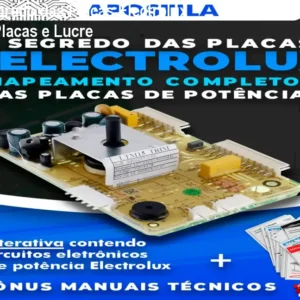 Apostila Segredo das Placas Electrolux – Conserte Placas e Lucre