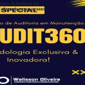 AUDIT360 – Curso de Auditoria em Manutenção – Aprenda passo a passo