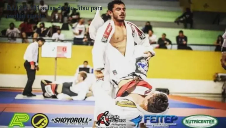 Capa do curso BJJ 2.0 mostrando 101 aulas de Jiu-Jitsu organizadas por níveis