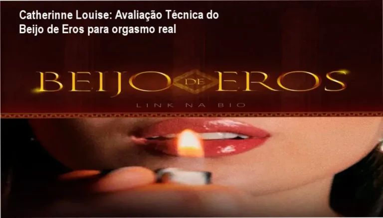 Catherinne Louise demonstra a técnica Beijo de Eros em aula prática com modelo real