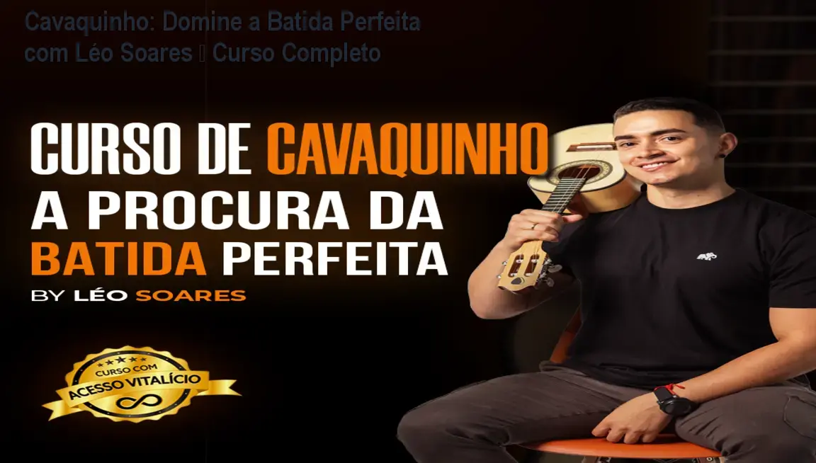 Cavaquinho: Domine a Batida Perfeita com Léo Soares – Curso Completo 1 https://cursoss.com.br/cavaquinho-curso-batida-perfeita-leo-soares/ Aluno praticando a batida de cavaquinho aprendida no curso de Léo Soares, mostrando ritmo claro e preciso
