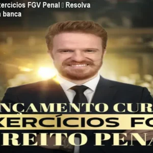 O Catálogo de Cursos 2 https://cursoss.com.br/o-catalogo-de-cursos/ Curso de Exercícios FGV Penal – Resolva questões da banca