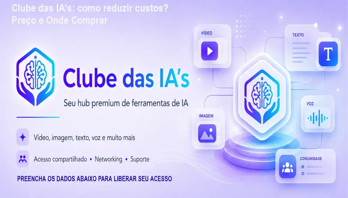 Clube das IA's: como reduzir custos? Preço e Onde Comprar 1 https://cursoss.com.br/cursos/clube-das-ias-custo-alto-preco-oficial/ Clube das IA's: como reduzir custos? Preço e Onde Comprar