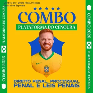 Combo 3 em 1 Direito Penal, Processo Penal e Leis Especiais
