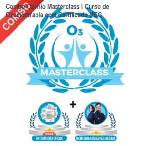 Combo Ozônio Masterclass – Curso de Ozonioterapia com Certificado MEC