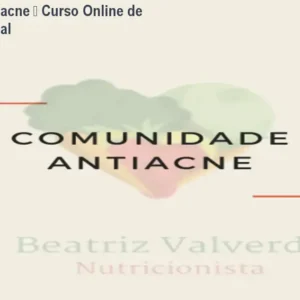Comunidade Antiacne – Curso Online de Nutrição Funcional