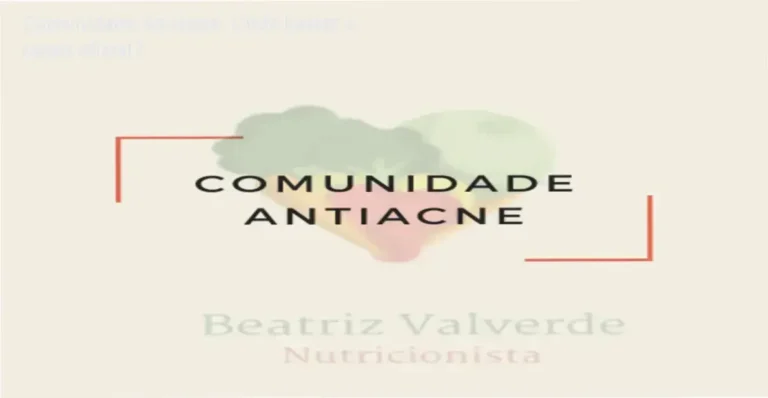 Tela mostrando acesso ao curso online da Comunidade Antiacne