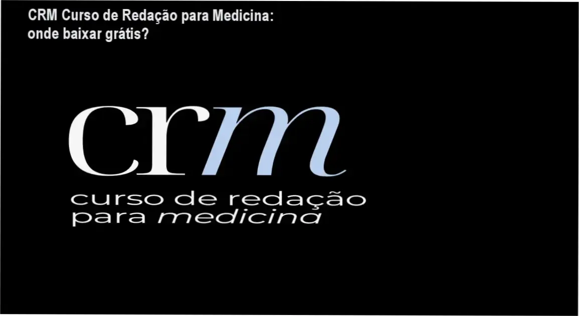 Tela do CRM Curso de Redação para Medicina mostrando a página de compra oficial