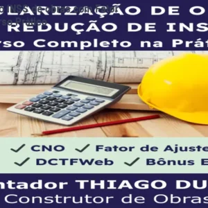 Como reduzir o INSS de obras com Fator de Ajuste – Curso Prático