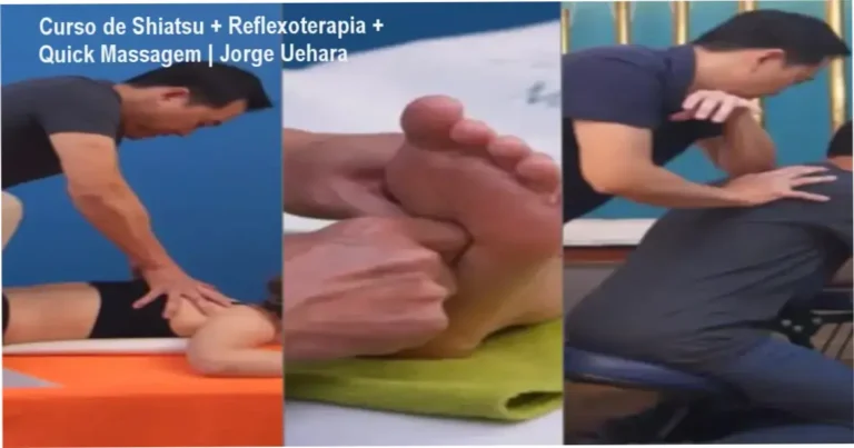 Curso de Shiatsu + Reflexoterapia + Quick Massagem | Jorge Uehara