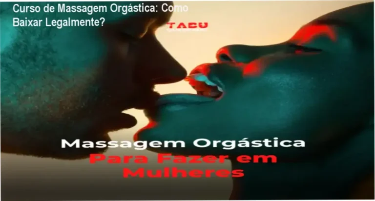 Capa do Curso de Massagem Orgástica para Mulheres mostrando técnicas de toque sensual