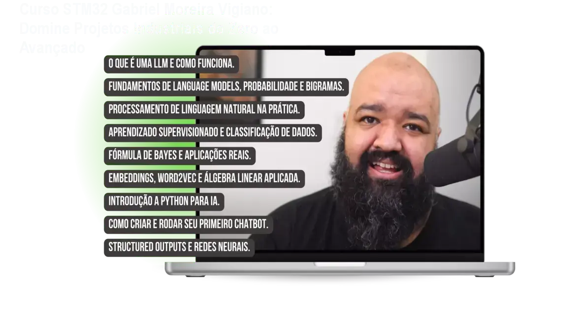 Curso STM32 Gabriel Moreira Vigiano: Domine Projetos Industriais do Zero ao Avançado 1 https://cursoss.com.br/curso-stm32-gabriel-moreira-vigiano-revisao-completa/ Imagem do curso STM32 de Gabriel Vigiano mostrando módulos e projetos industriais reais