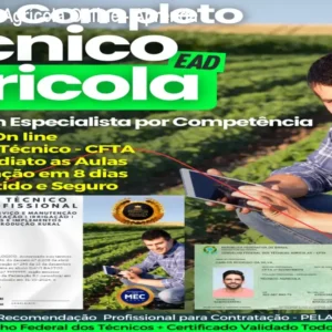 O Catálogo de Cursos 15 https://cursoss.com.br/o-catalogo-de-cursos/ Curso Técnico Agrícola Online - Aprenda na Prática
