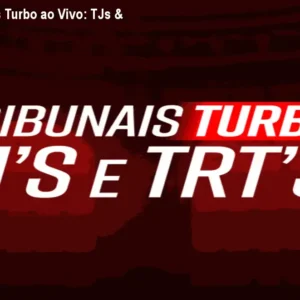 Curso Tribunais Turbo ao Vivo: TJs & TRTs