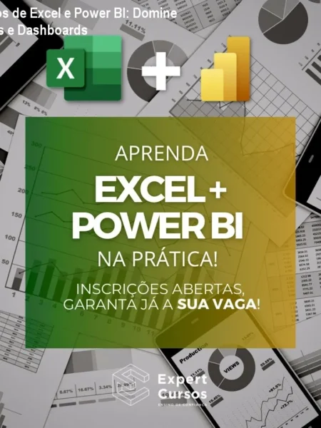 Cursos de Excel e Power BI: Domine Dados e Dashboards