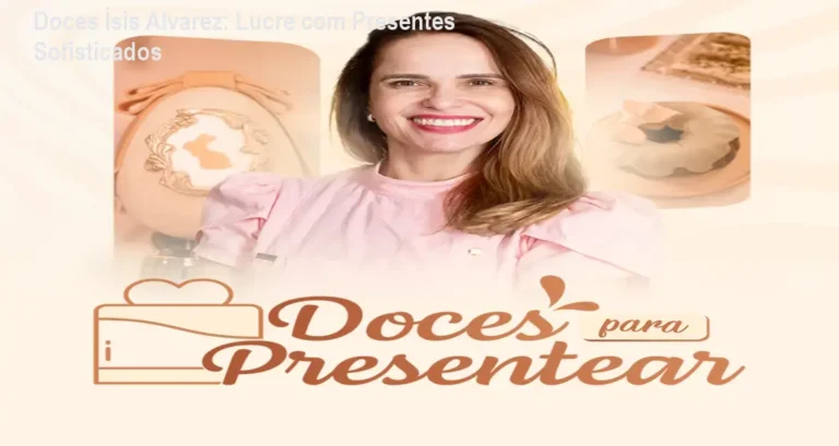 Doces Ísis Alvarez: Lucre com Presentes Sofisticados 2 https://cursoss.com.br/teraphist-internacional/ Doces sofisticados para presentear do curso de Ísis Alvarez