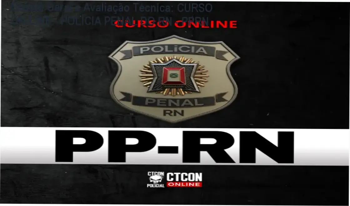 Gráfico de desempenho técnico do ecossistema CURSO ON-LINE - POLÍCIA PENAL DO RN - PPRN