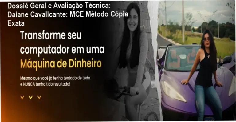 Gráfico de desempenho técnico do ecossistema Daiane Cavallcante: MCE Método Cópia Exata