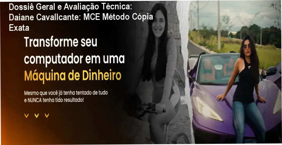 Gráfico de desempenho técnico do ecossistema Daiane Cavallcante: MCE Método Cópia Exata