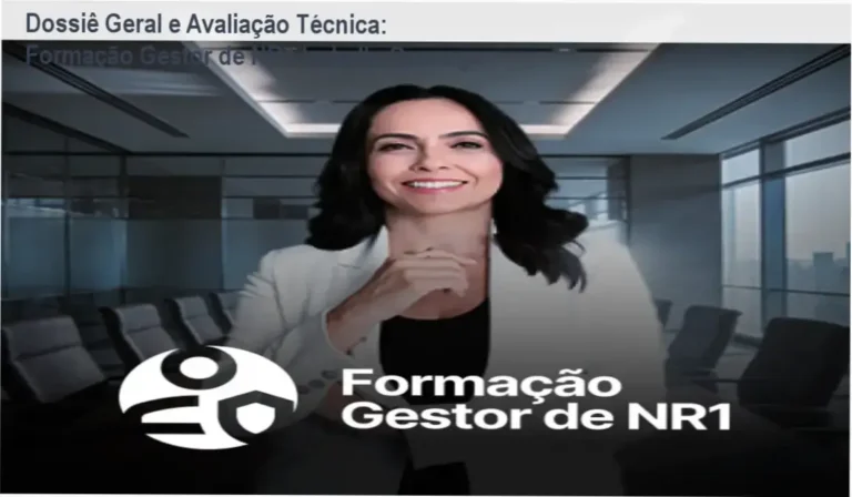 Gráfico de desempenho técnico do ecossistema Formação Gestor de NR1 Izabella Camargo