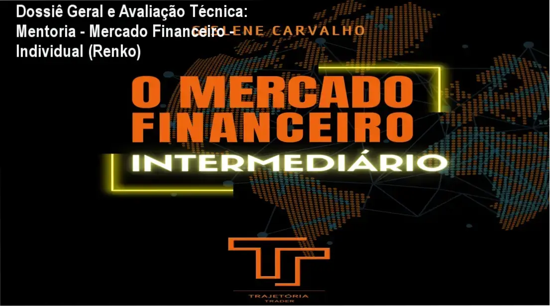 Gráfico de desempenho técnico do ecossistema Mentoria - Mercado Financeiro - Individual (Renko)