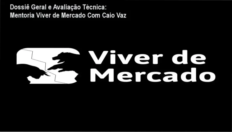 Gráfico de desempenho técnico do ecossistema Mentoria Viver de Mercado Com Caio Vaz