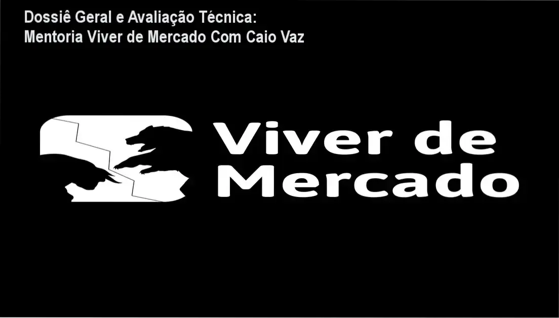 Gráfico de desempenho técnico do ecossistema Mentoria Viver de Mercado Com Caio Vaz
