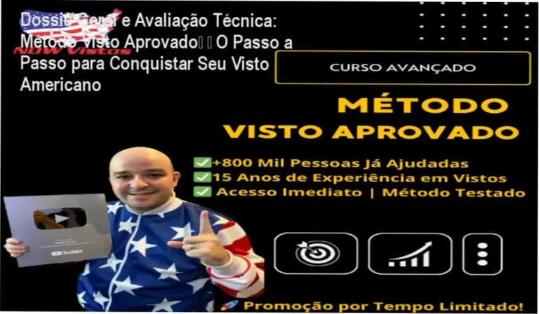 Gráfico de desempenho técnico do ecossistema Método Visto Aprovado™ – O Passo a Passo para Conquistar Seu Visto Americano
