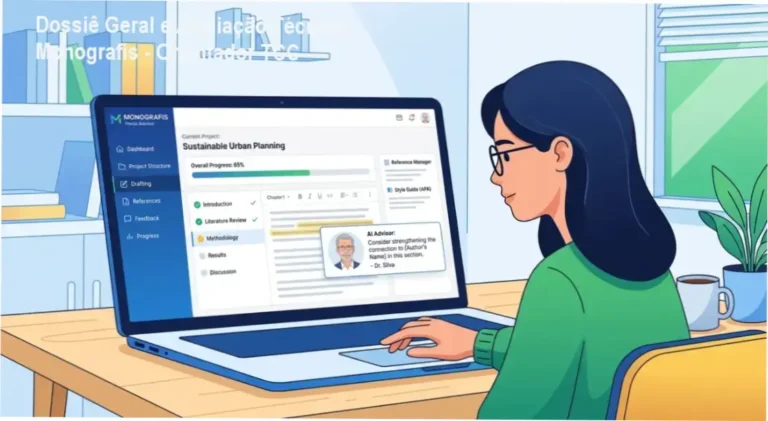 Dossiê Geral e Avaliação Técnica: Monografis - Orientador TCC 2 https://cursoss.com.br/julia-santos-escola-sst-hotmart/ Gráfico de desempenho técnico do ecossistema Monografis - Orientador TCC