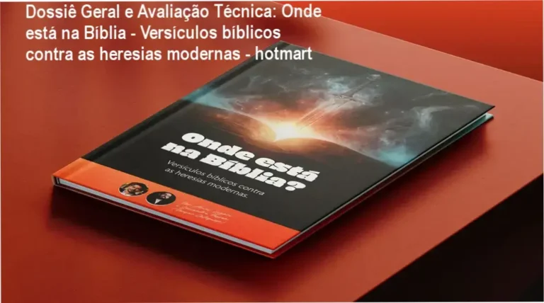 Dossiê Geral e Avaliação Técnica: Onde está na Bíblia - Versículos bíblicos contra as heresias modernas - hotmart 2 https://cursoss.com.br/caderno-da-professora-2026-sondagem-diagnostica-2/ Gráfico de desempenho técnico do ecossistema Onde está na Bíblia - Versículos bíblicos contra as heresias modernas - hotmart