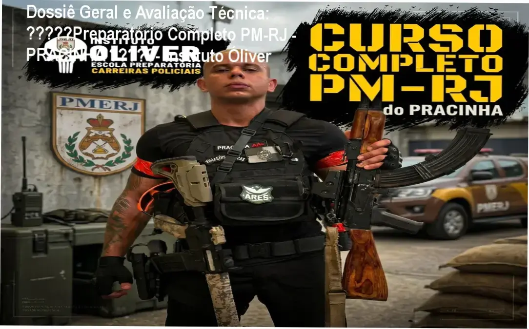 Gráfico de desempenho técnico do ecossistema 👮‍♂️Preparatório Completo PM-RJ - PRACINHA 👮‍♂️- Instituto Óliver