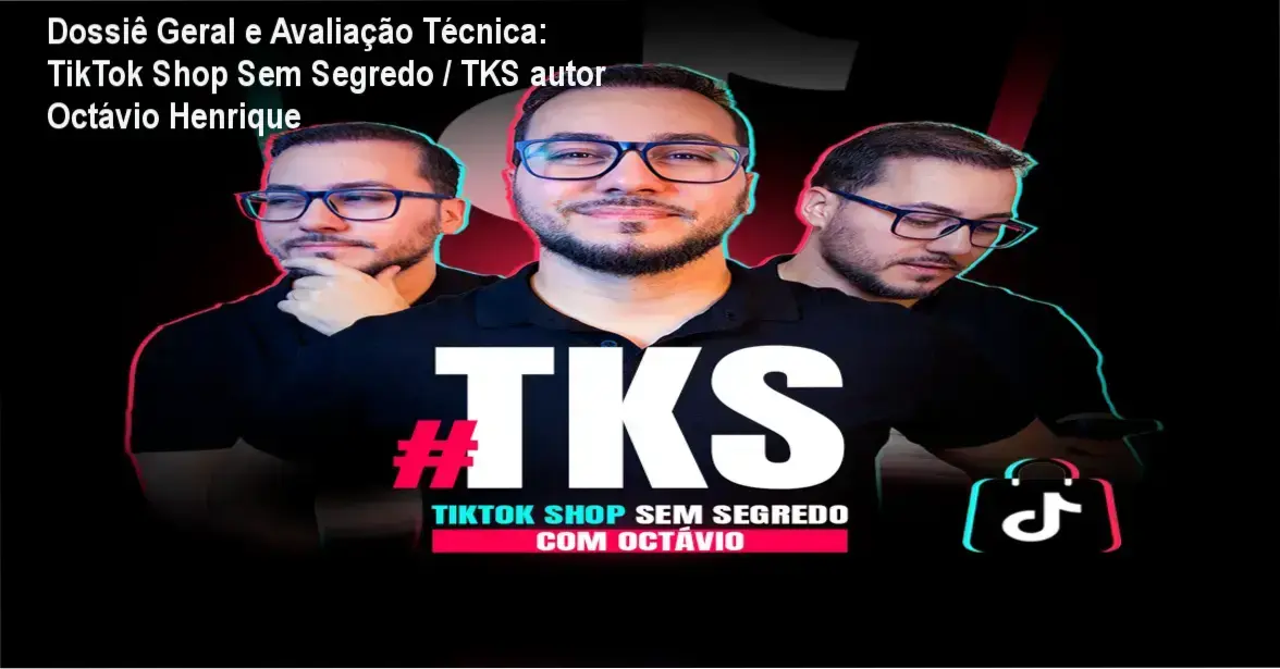 Gráfico de desempenho técnico do ecossistema TikTok Shop Sem Segredo / TKS autor Octávio Henrique