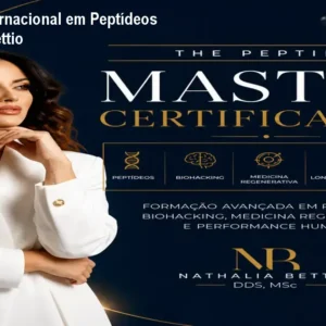 Certificação Internacional em Peptídeos – Dra Nathalia Bettio