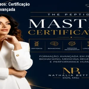 Domine Peptídeos: Certificação Internacional Avançada